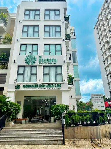 Mặt tiền phòng khám Edopi Health Care, Số 2 Nội khu Mỹ Toàn 2, Tân Hưng, TP.HCM